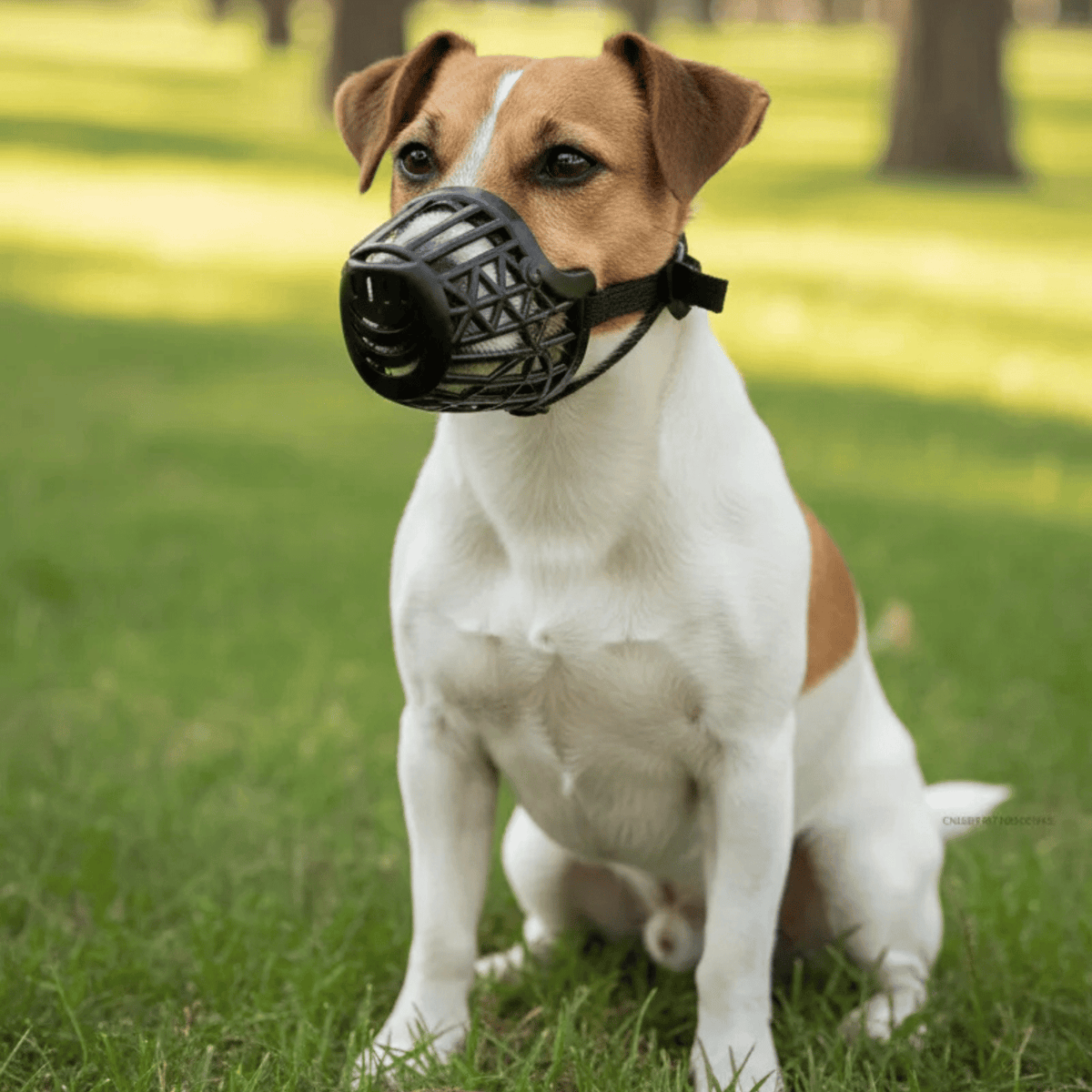 Breathable Adjustable Dog Muzzle – WalkComfort™