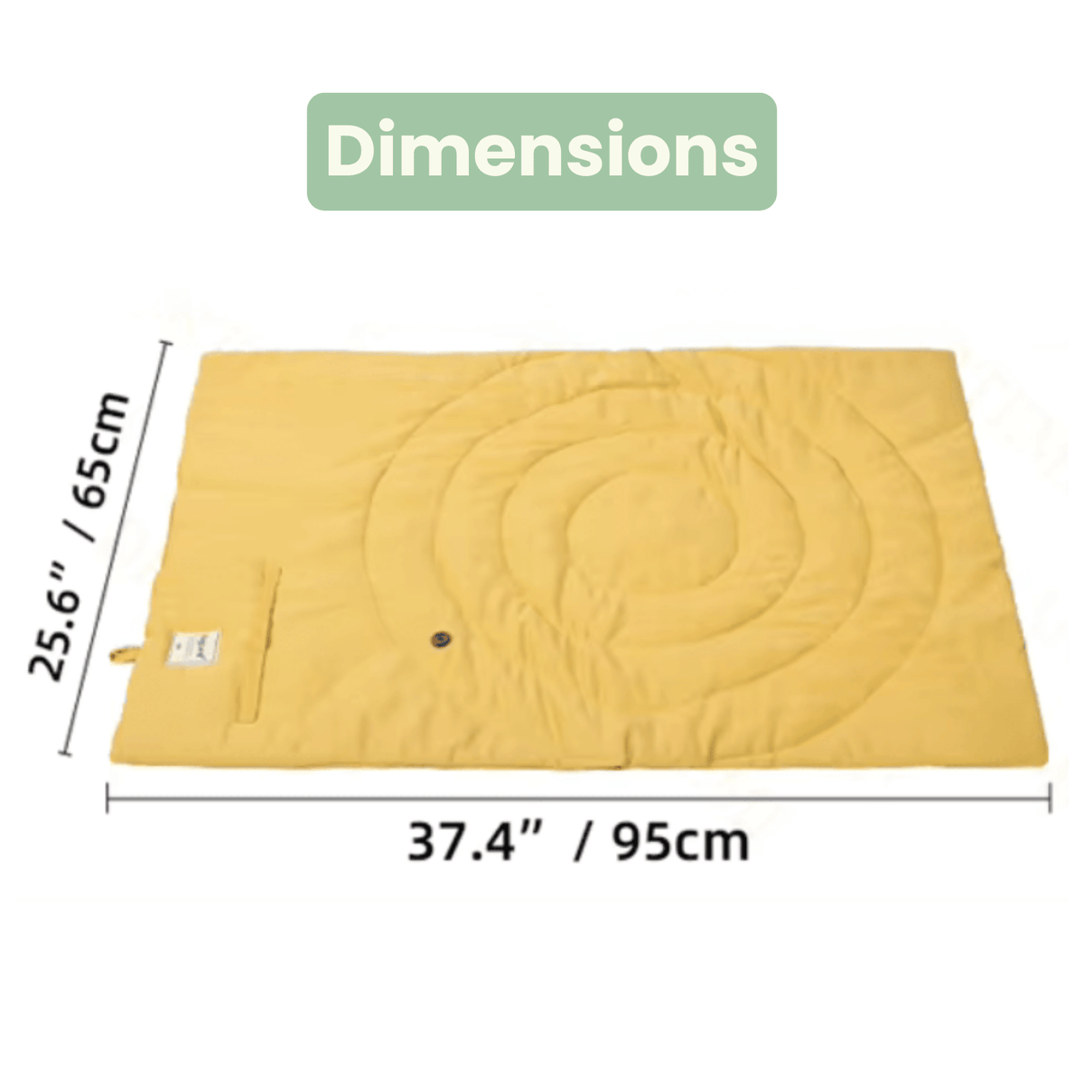 Waterproof Dog Comfort Mat – CalmGlow™