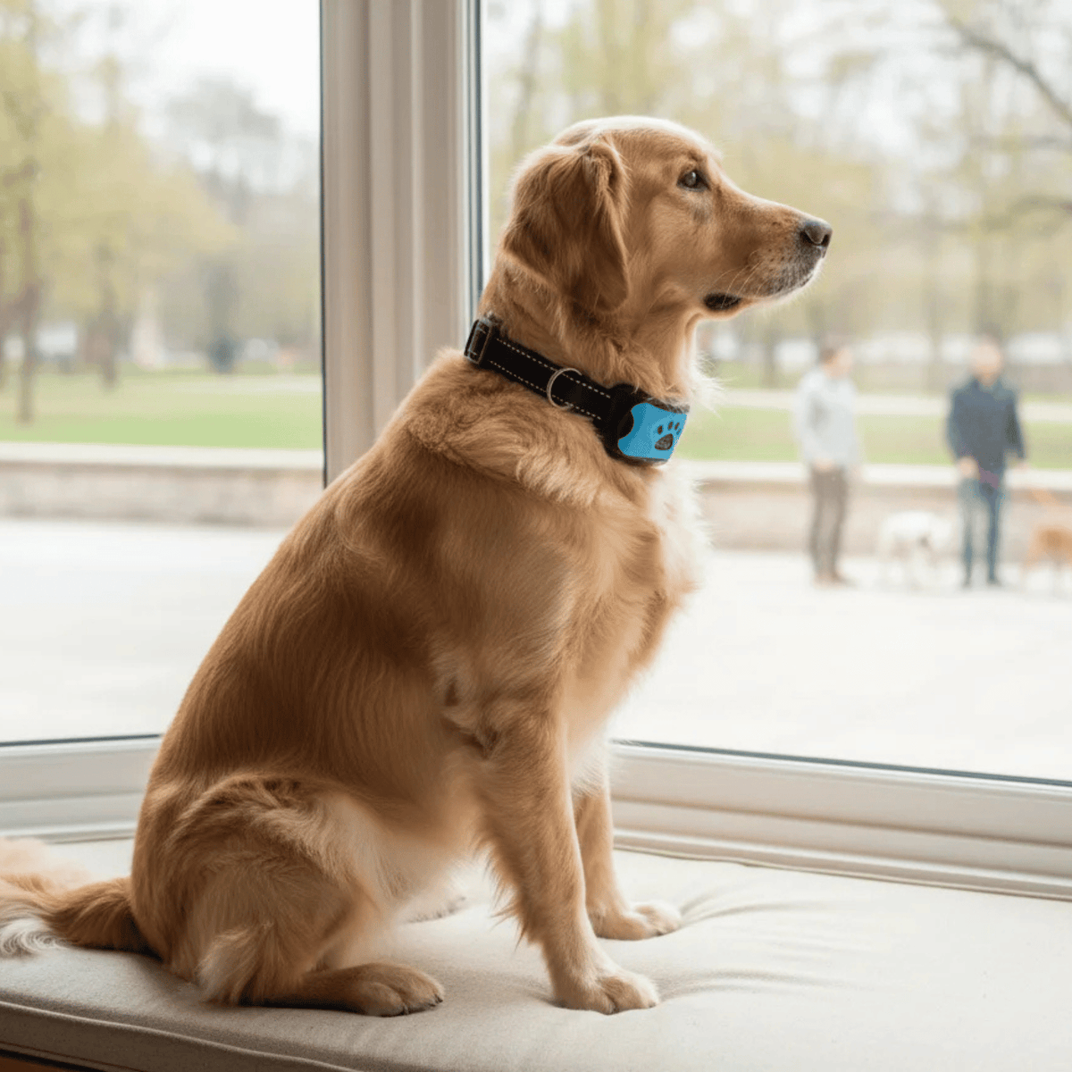 Adjustable Anti-Bark Training Collar with Vibration – HoldCore™