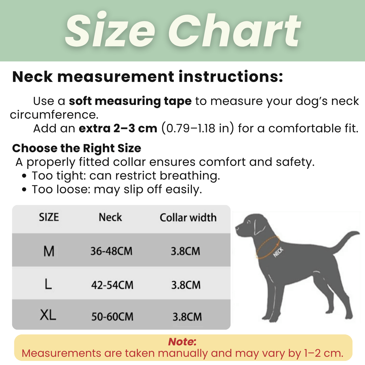 Nylon Adjustable Dog Collar – MotionPath™
