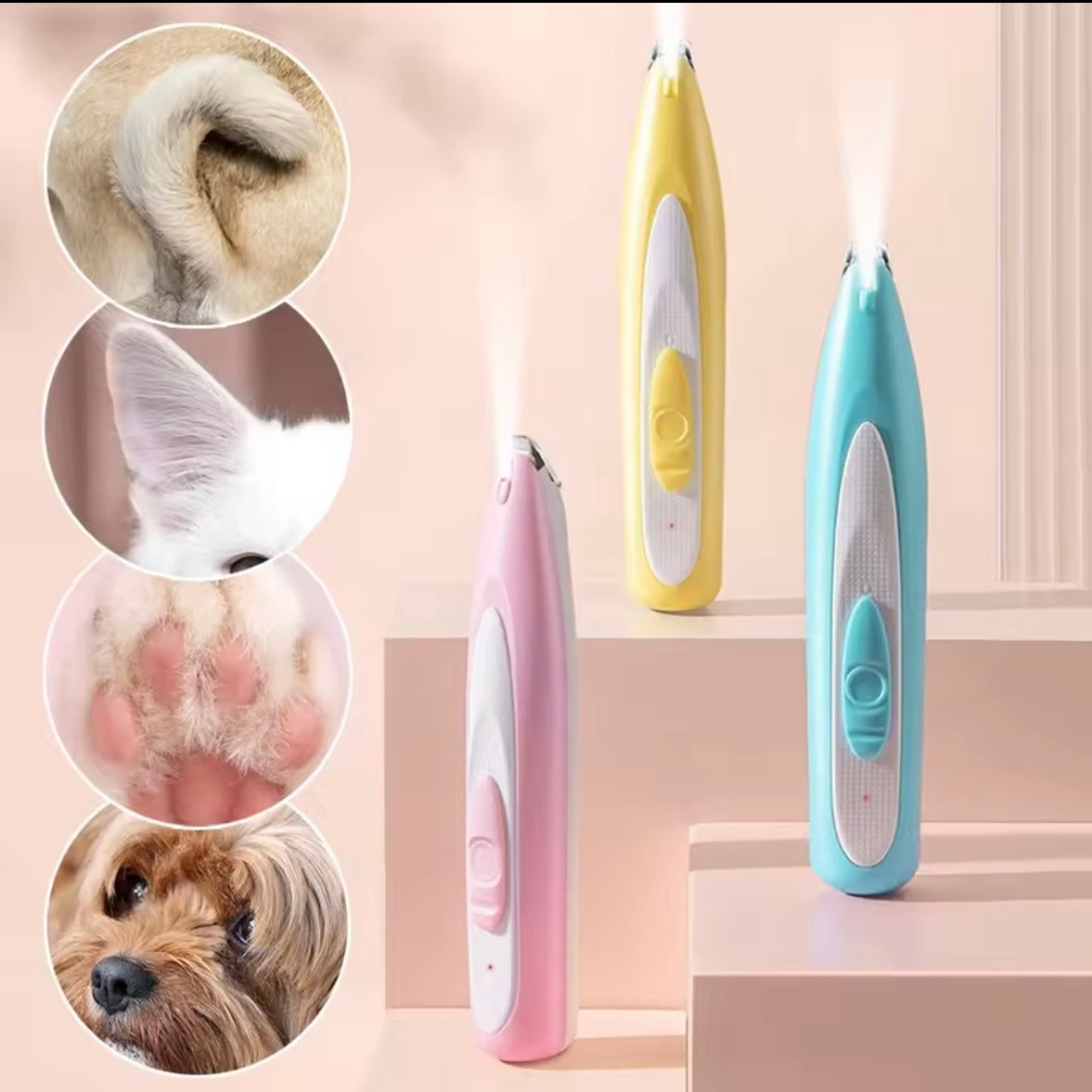 Electric Paw & Fur Trimmer for Pets – NailCraft™