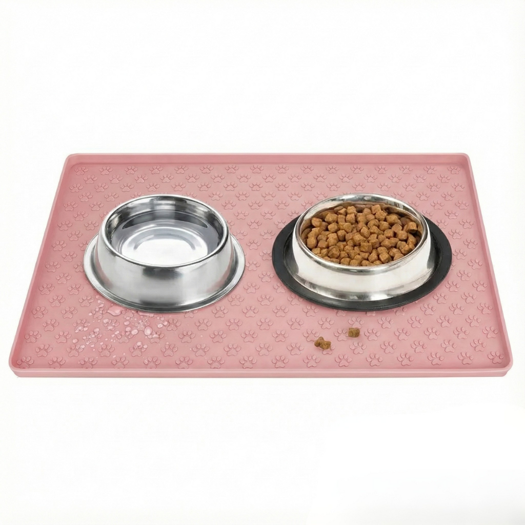 Tailented NourishTouch™ – Pet Water Bowl with Non-Slip Base with Spill-Proof Design for Pets