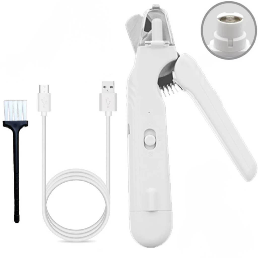 2-in-1 Electric Pet Nail Clipper & File – TrimQuest™