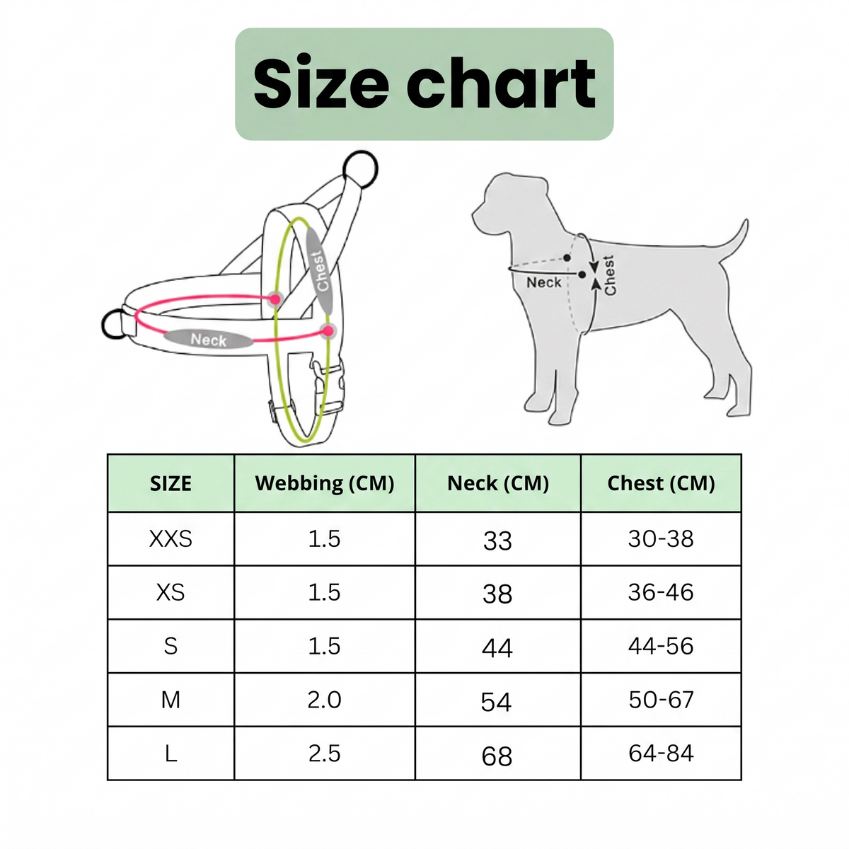 Adjustable Padded Nylon Dog Harness – RouteBalance™