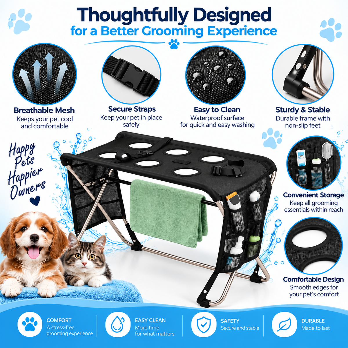 PawSpa Elevated Pet Bath & Grooming Station