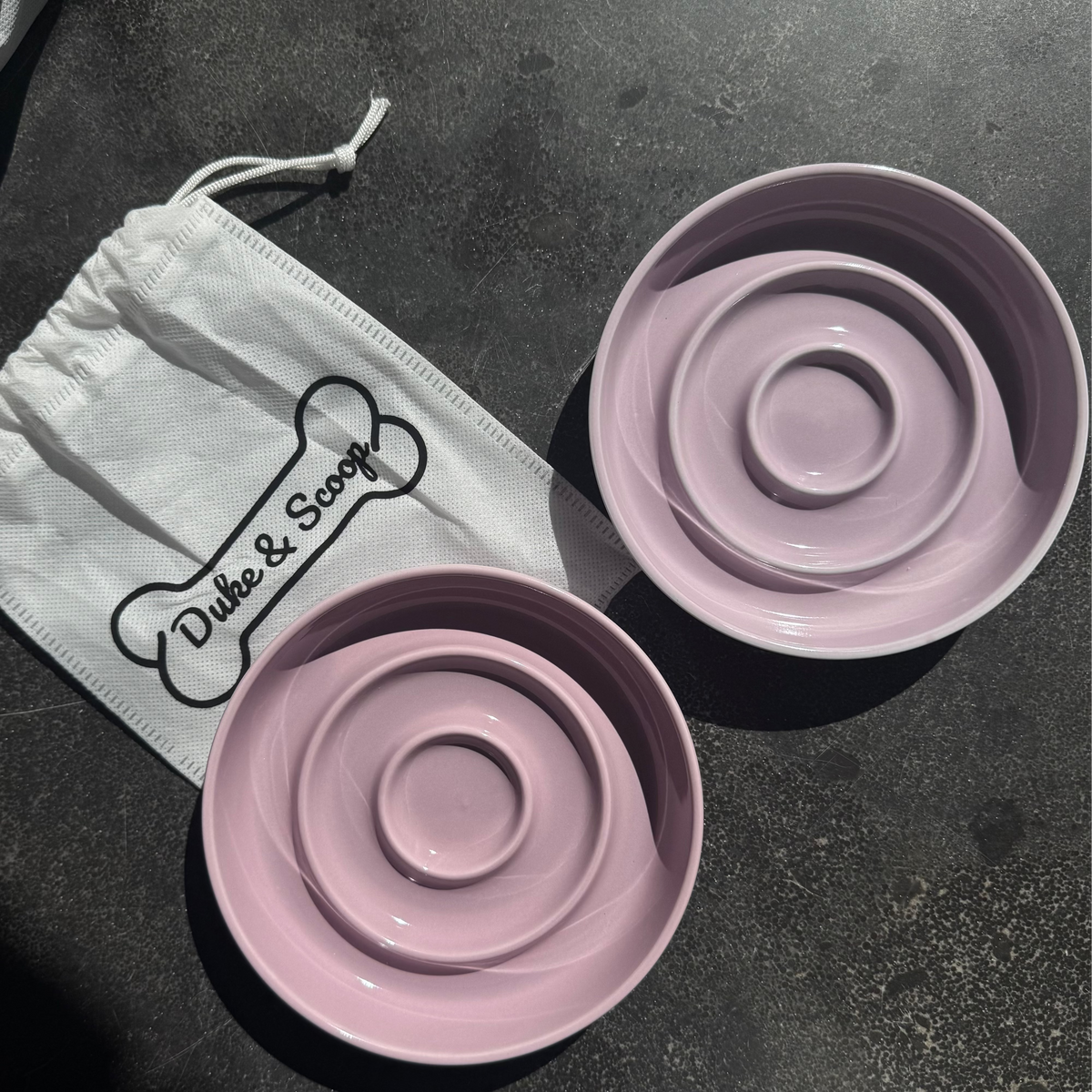 Slow-Feeding Ceramic Pet Bowl for Dogs & Cats – FeedPort™