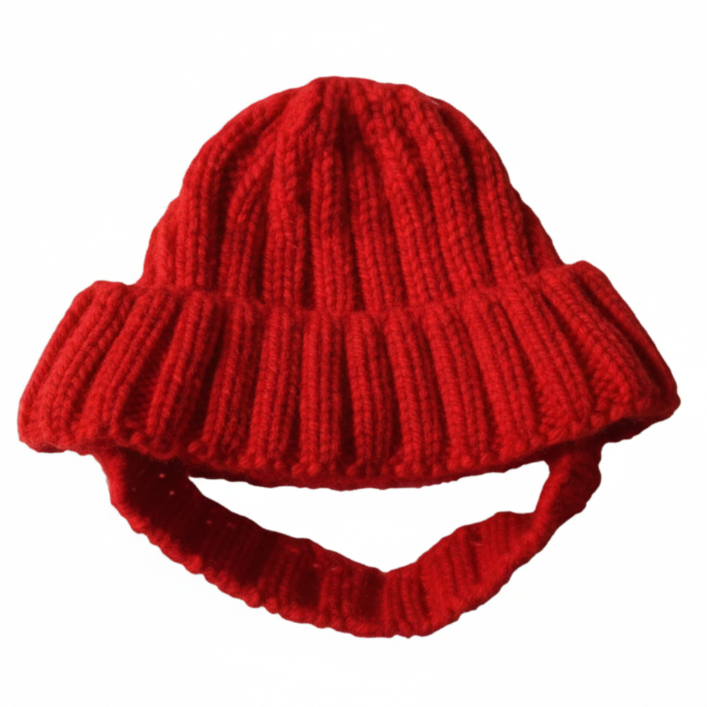 Warm Knitted Dog Hat – PawSmart™