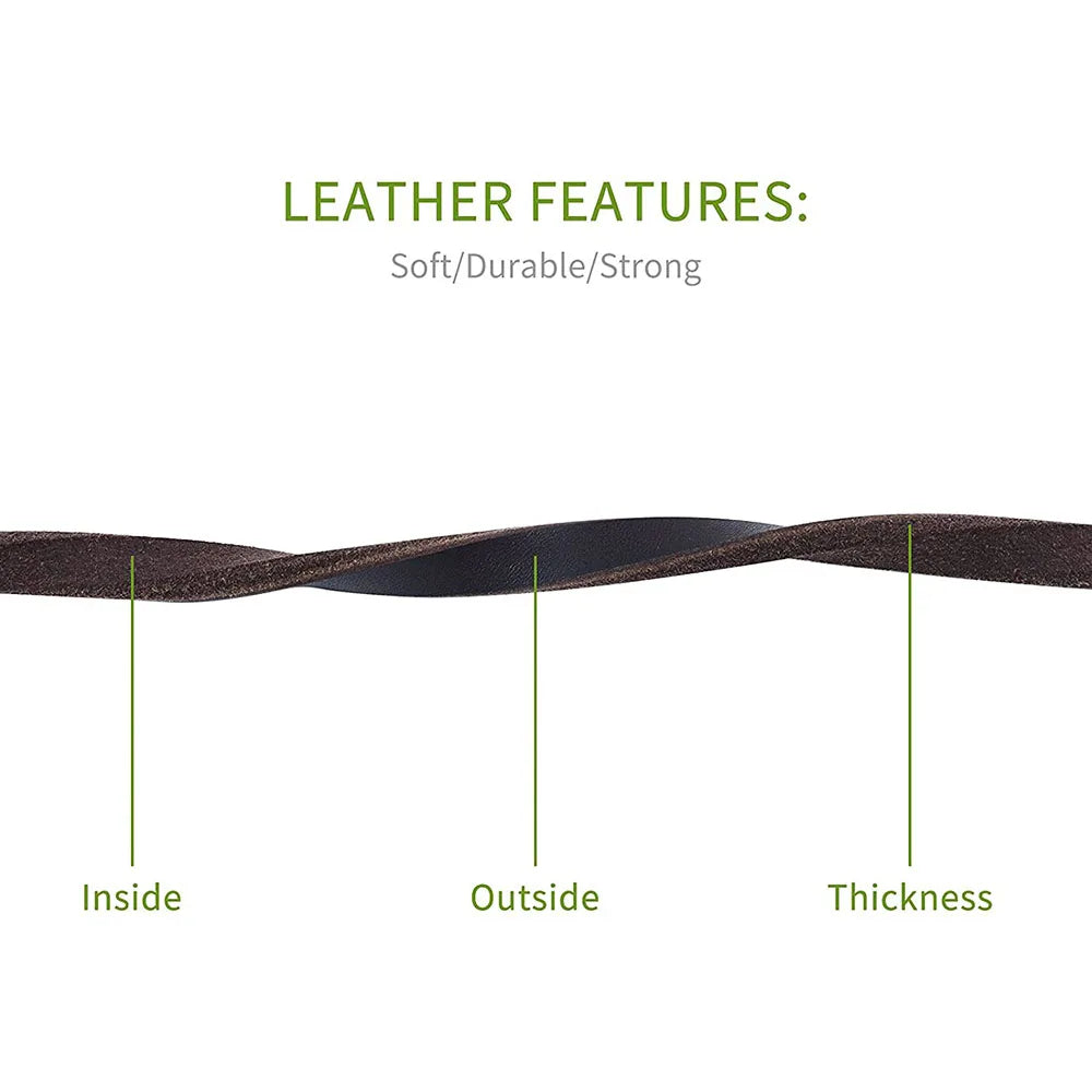 Tailented WalkPaws™ – Leather Dog Leash for Cats