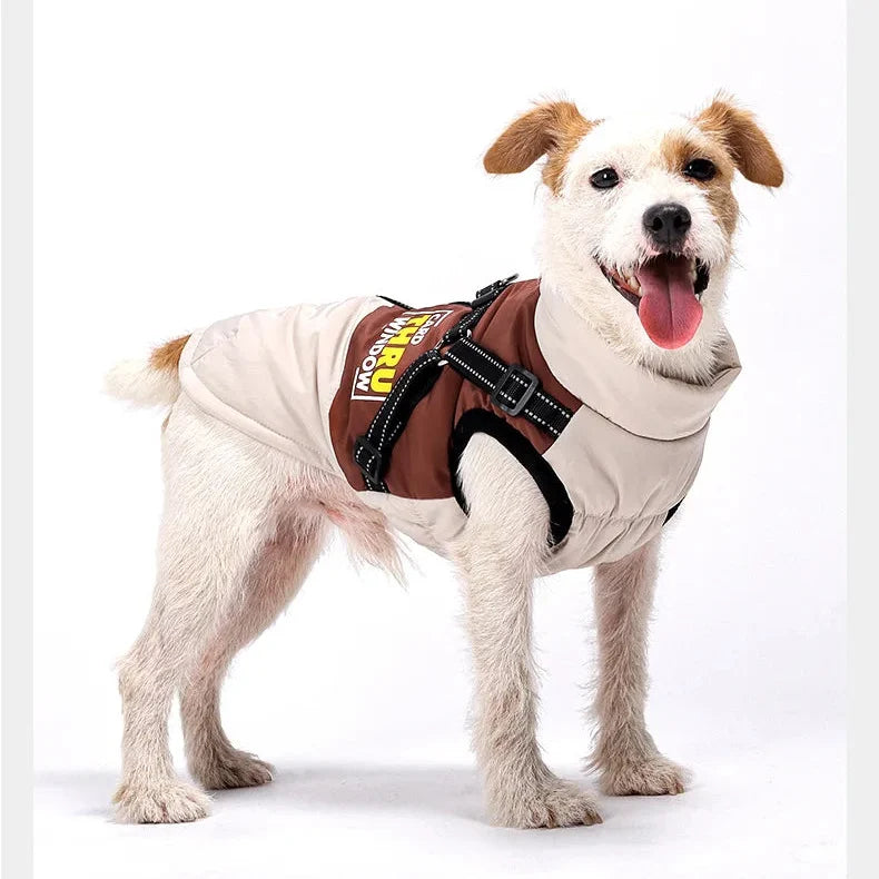 Warm Reflective Waterproof Dog Coat – RainPlus™