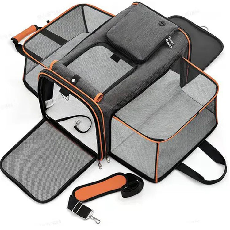 Expandable Portable Pet Carrier – RoamHaven™