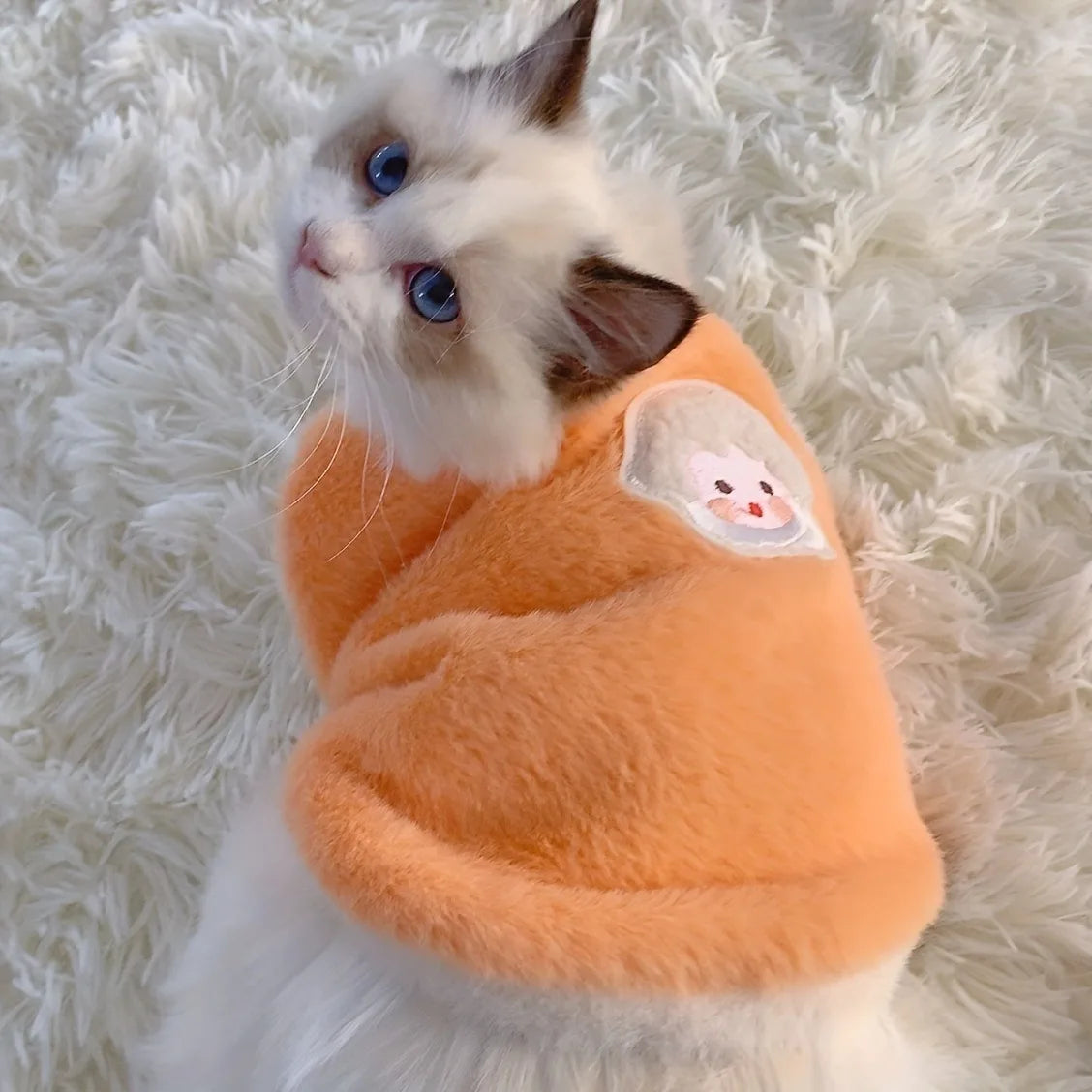 Warm Fleece Cat Coat – WeatherWorks™