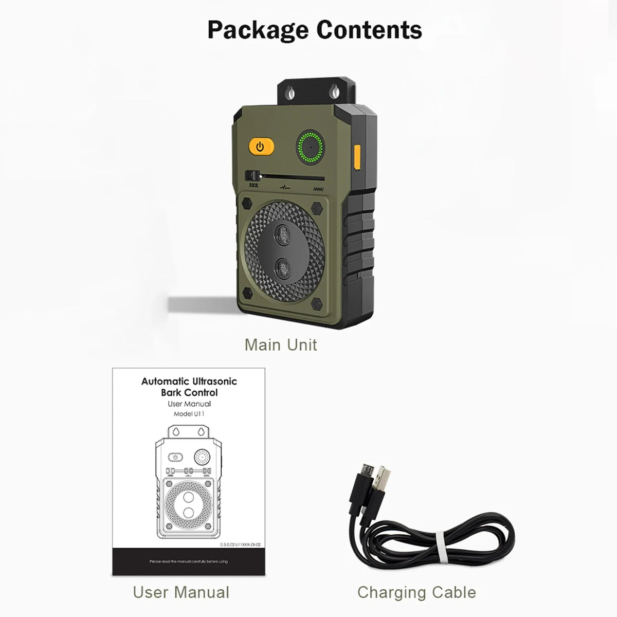 Ultrasonic Anti-Bark Training Device – TrailLink™