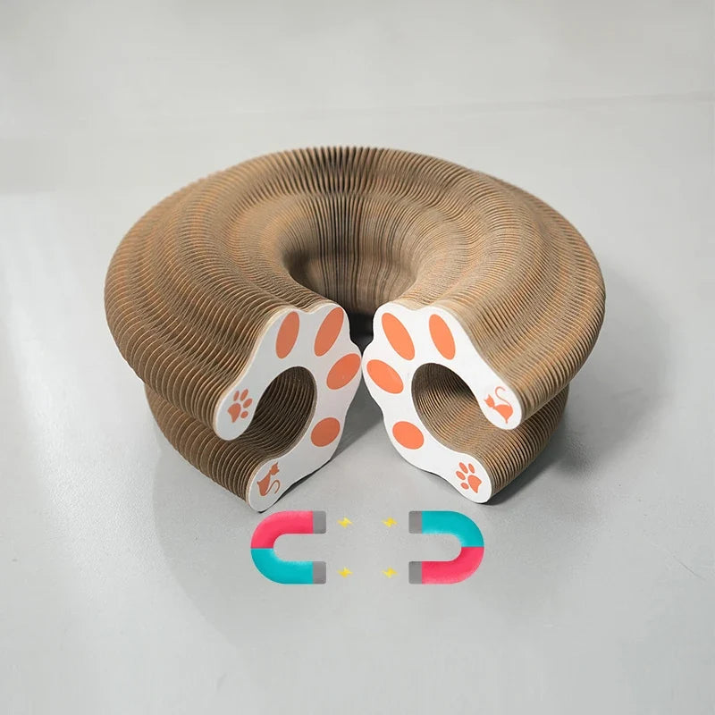3-in-1 Cat Scratcher & Interactive Ball Toy – ChewWise™