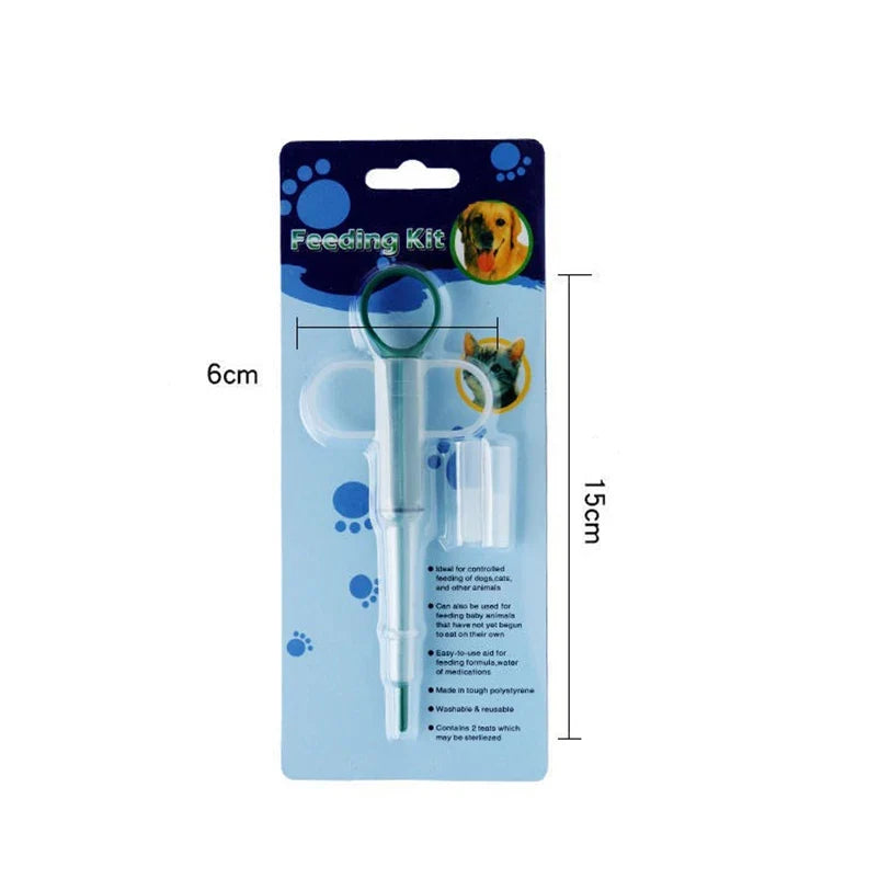 Needle-Free Pet Feeding Syringe for Dogs & Cats – DishTrail™