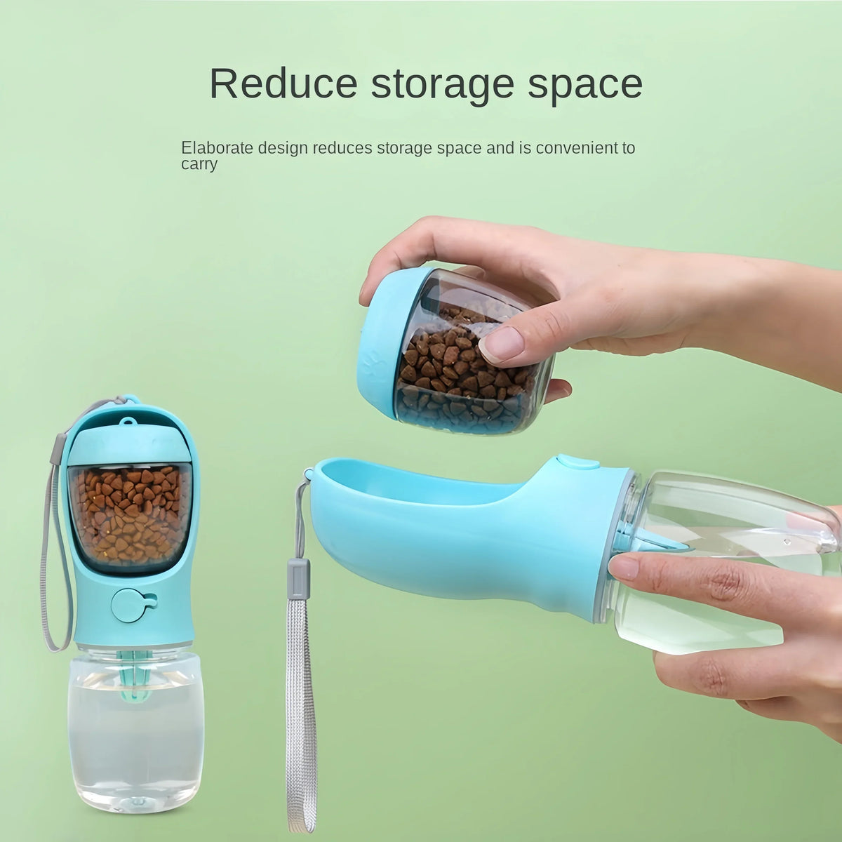 2-in-1 Portable Pet Water Bottle – FreshPlus™