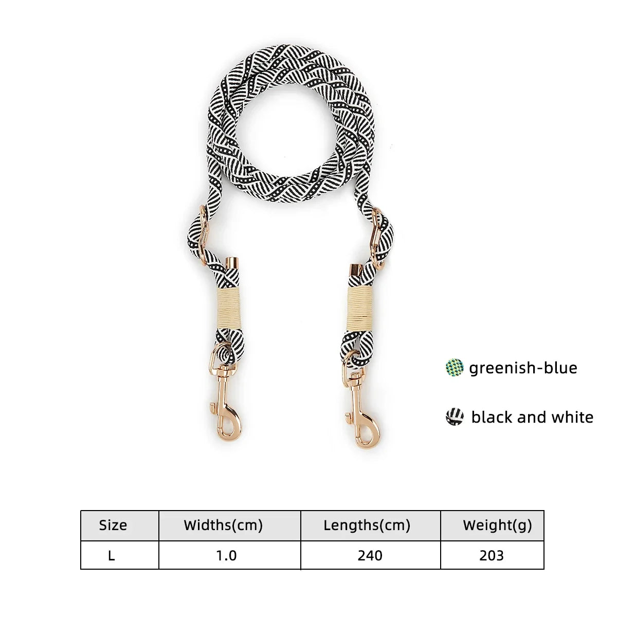 240cm Hands-Free Dog Leash – HoldShield™