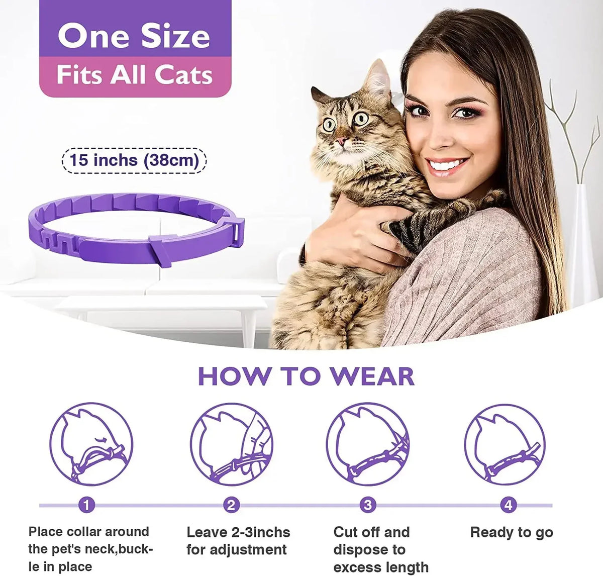 Flea & Tick Protection Clip for Dogs & Cats – EaseShield™