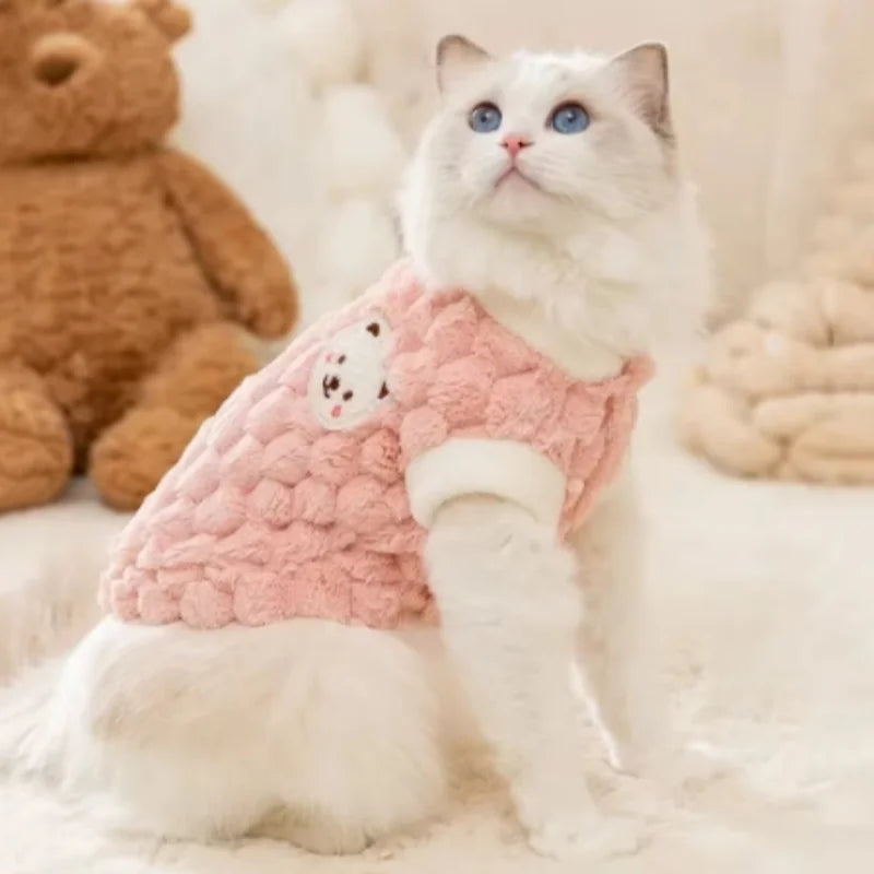 Warm Pet Coat for Dogs & Cats – WinterLiving™