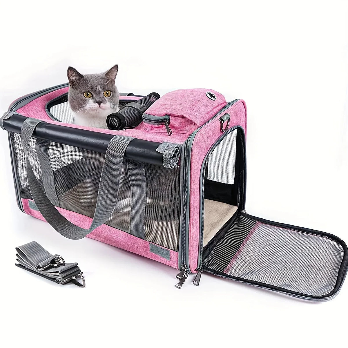 Pet Car Seat & Cargo Protection Cover for Dogs & Cats – HavenNest™