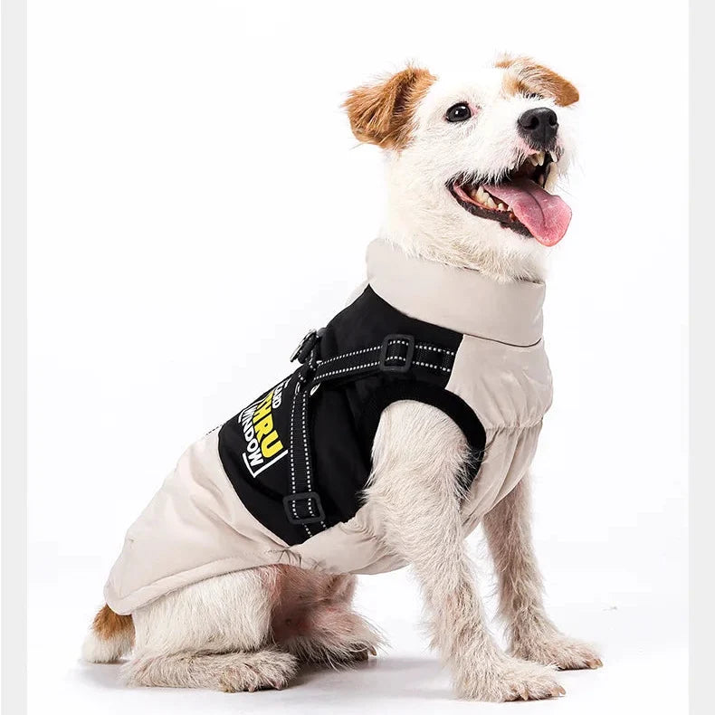Warm Reflective Waterproof Dog Coat – RainPlus™