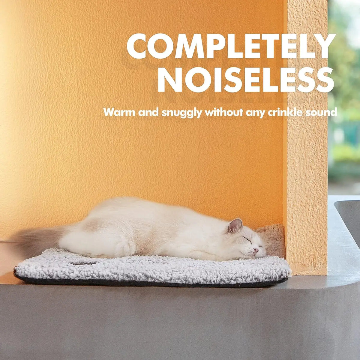 Soft Plush Self-Heating Pet Comfort Mat for Dogs & Cats – CozySelect™
