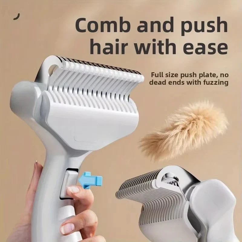 Dog & Cat Grooming Brush for Loose Hair & Tangles – BrushPrime™