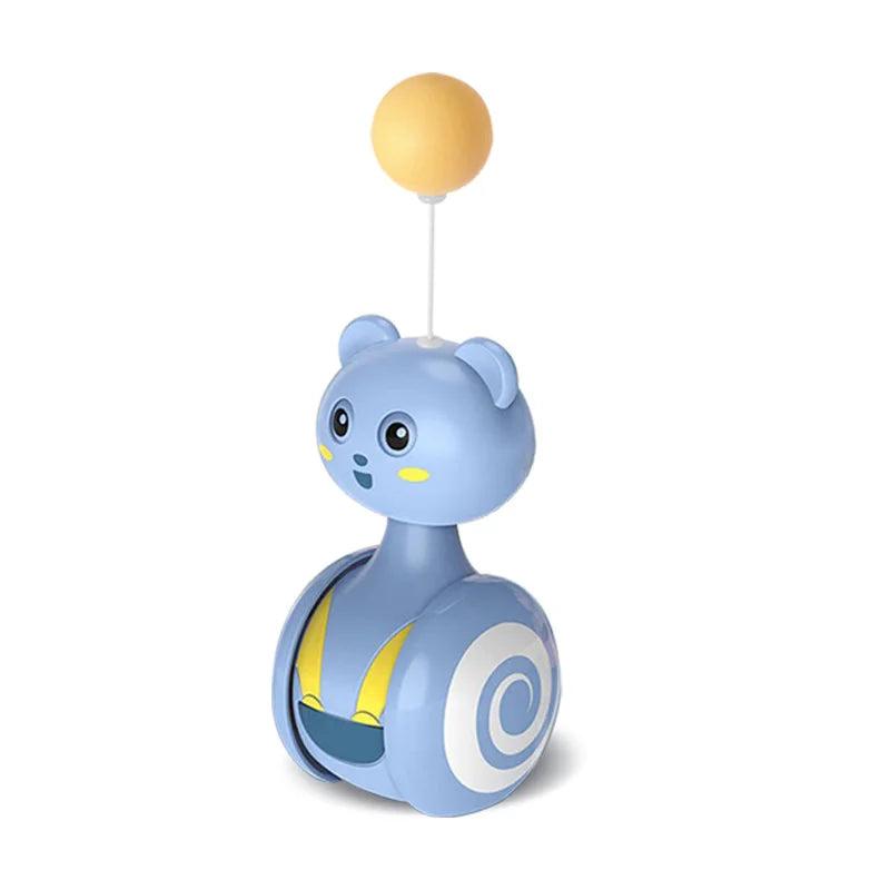 Interactive Feather Cat Toy – SwingBuddy™ – BounceShield™