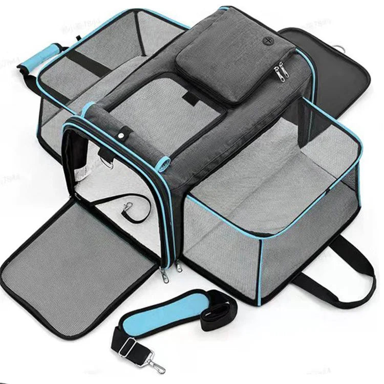 Expandable Portable Pet Carrier – RoamHaven™