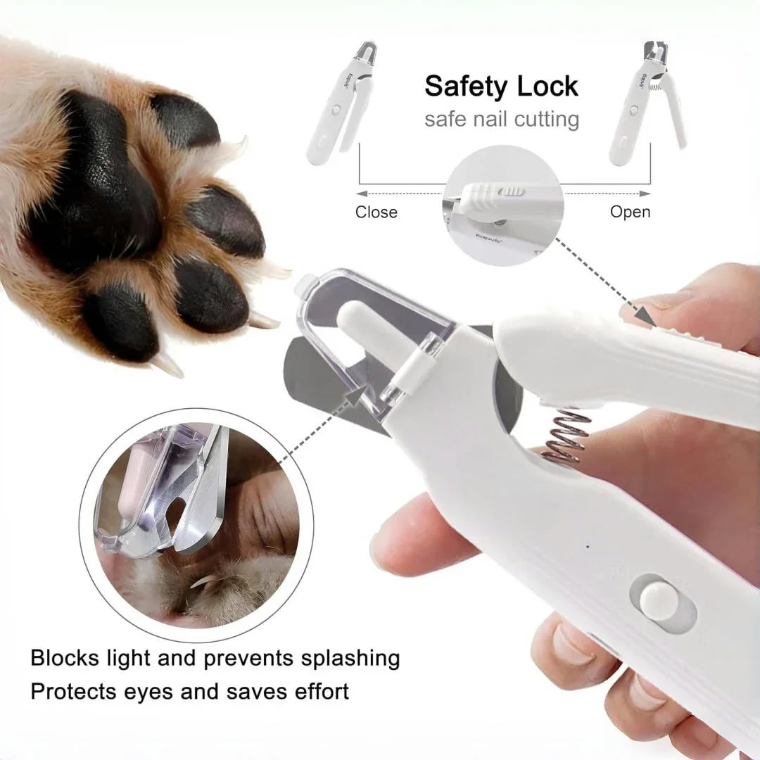 2-in-1 Electric Pet Nail Clipper & File – TrimQuest™
