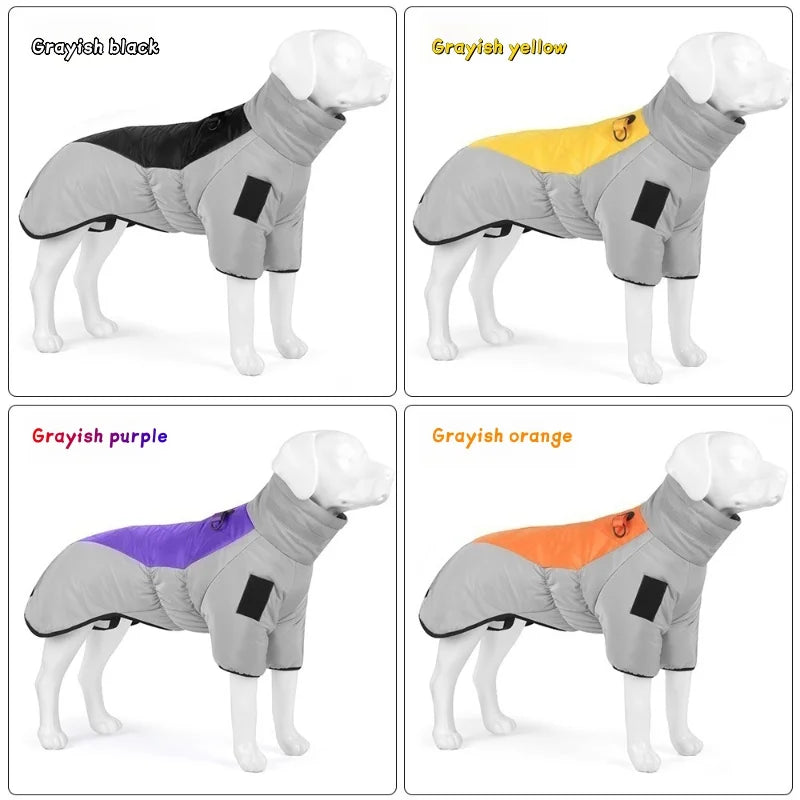 Warm Waterproof Dog Winter Coat – RainEssentials™
