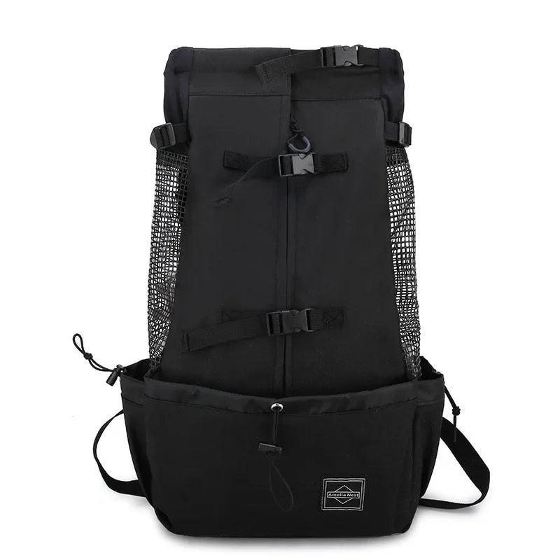 Breathable Pet Carrier Backpack for Dogs & Cats – TravelPure™