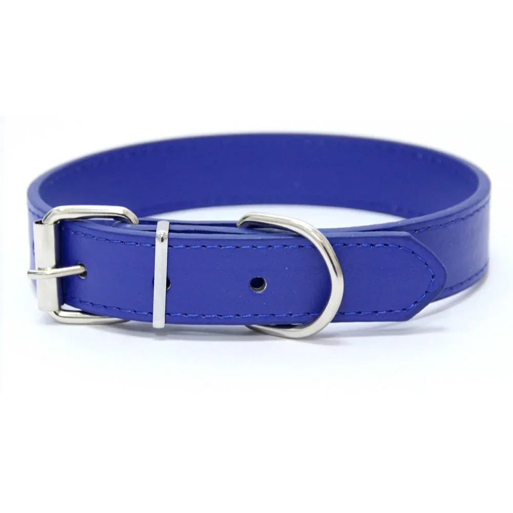 Leather Adjustable Dog Collar – FlexFresh™