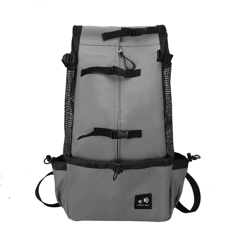 Breathable Pet Carrier Backpack for Dogs & Cats – TravelPure™
