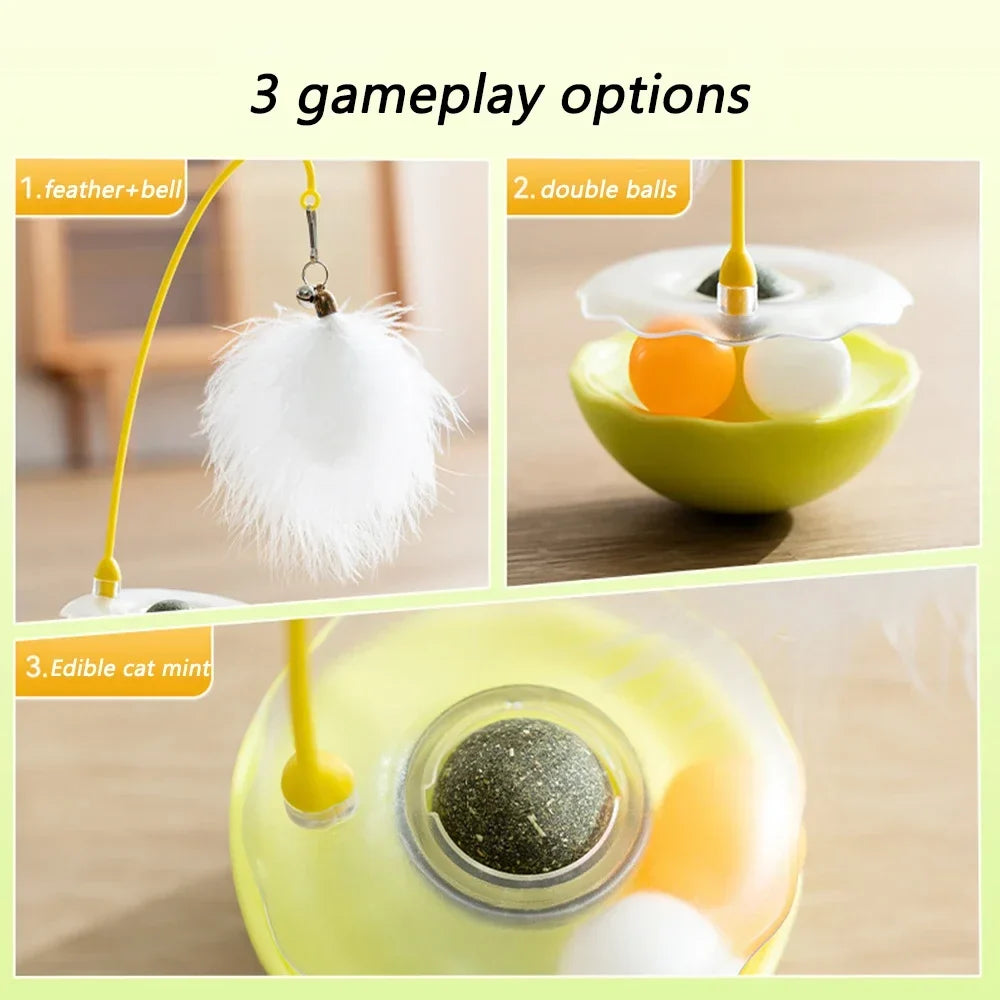 Tailented TugFlow™ – Interactive Pet Toy for Cats – Play & Enrichment