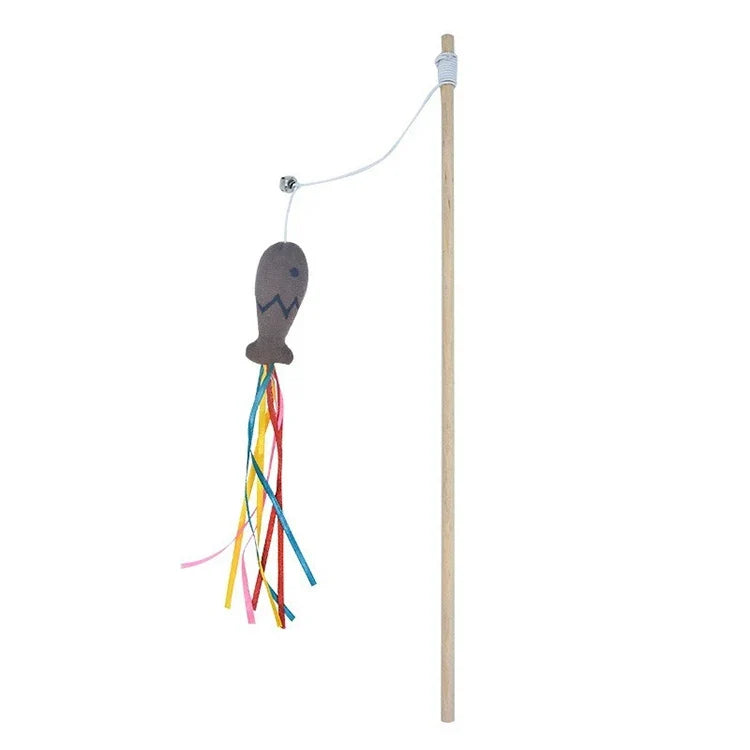 Tailented TugFit™ – Interactive Cat Wand Toy for Cats – Play & Enrichment