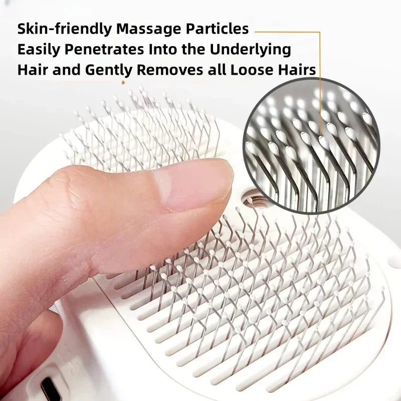 Electric Steam Pet Grooming Comb – SmoothCare™