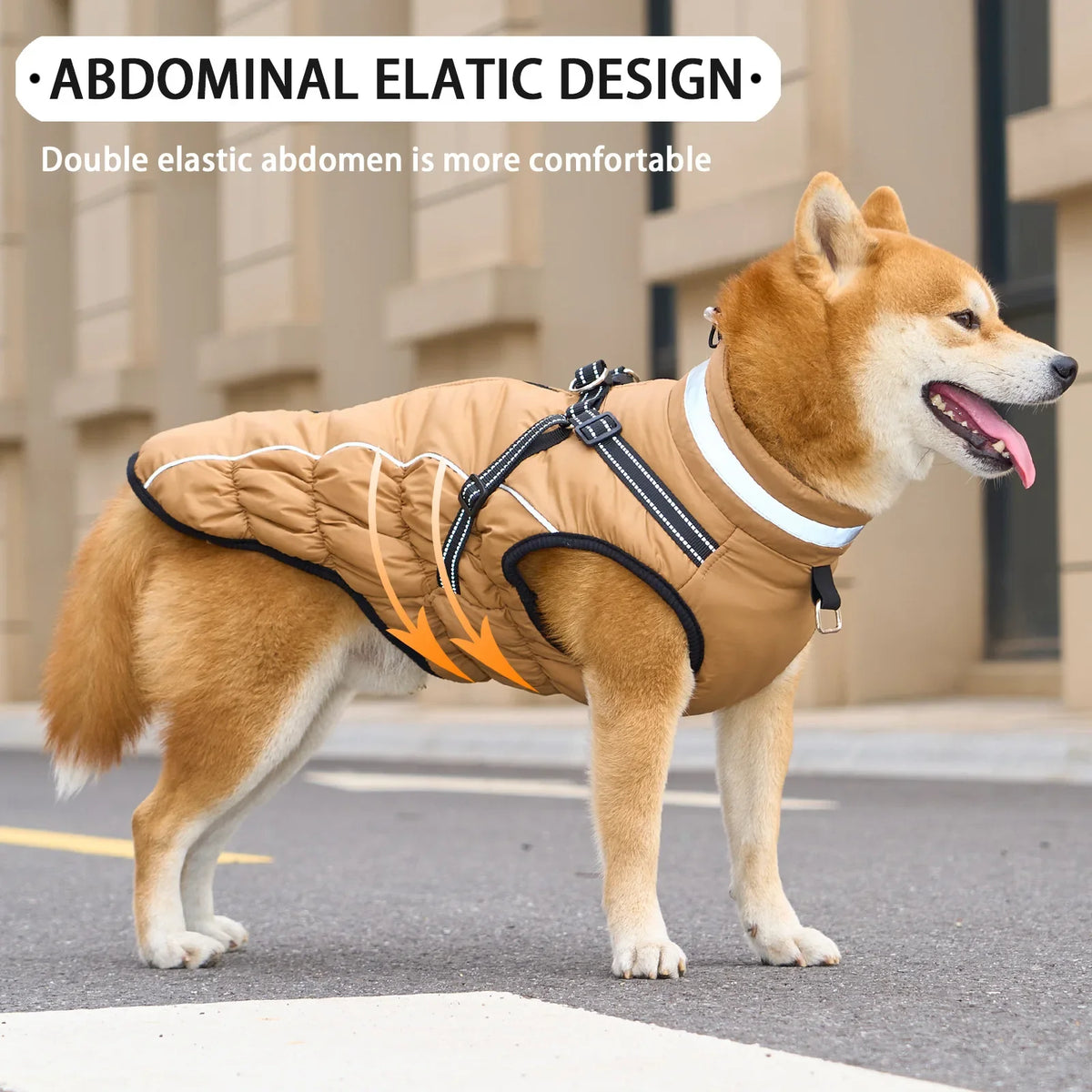 Warm Dog Coat for Large Breeds – SnugWorks™