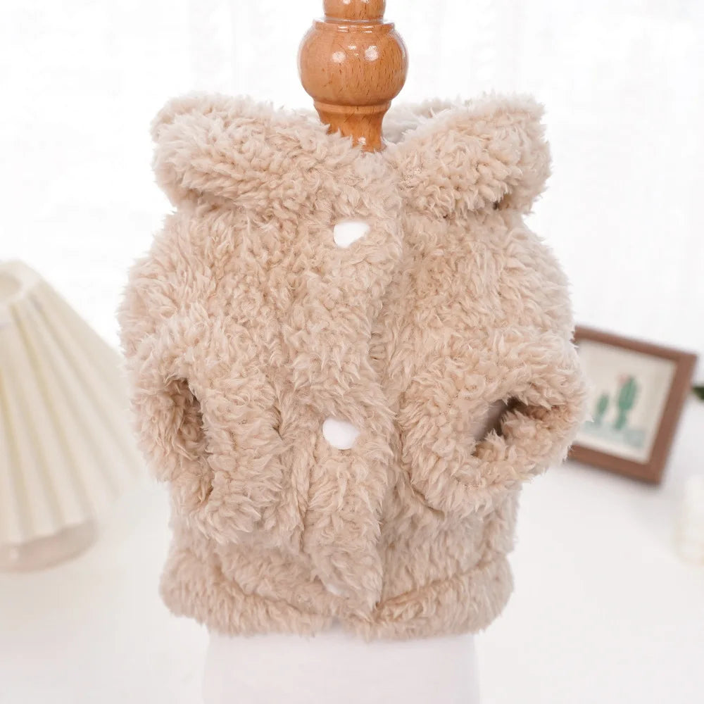 Warm Fleece Pet Hoodie – ShieldSmart™