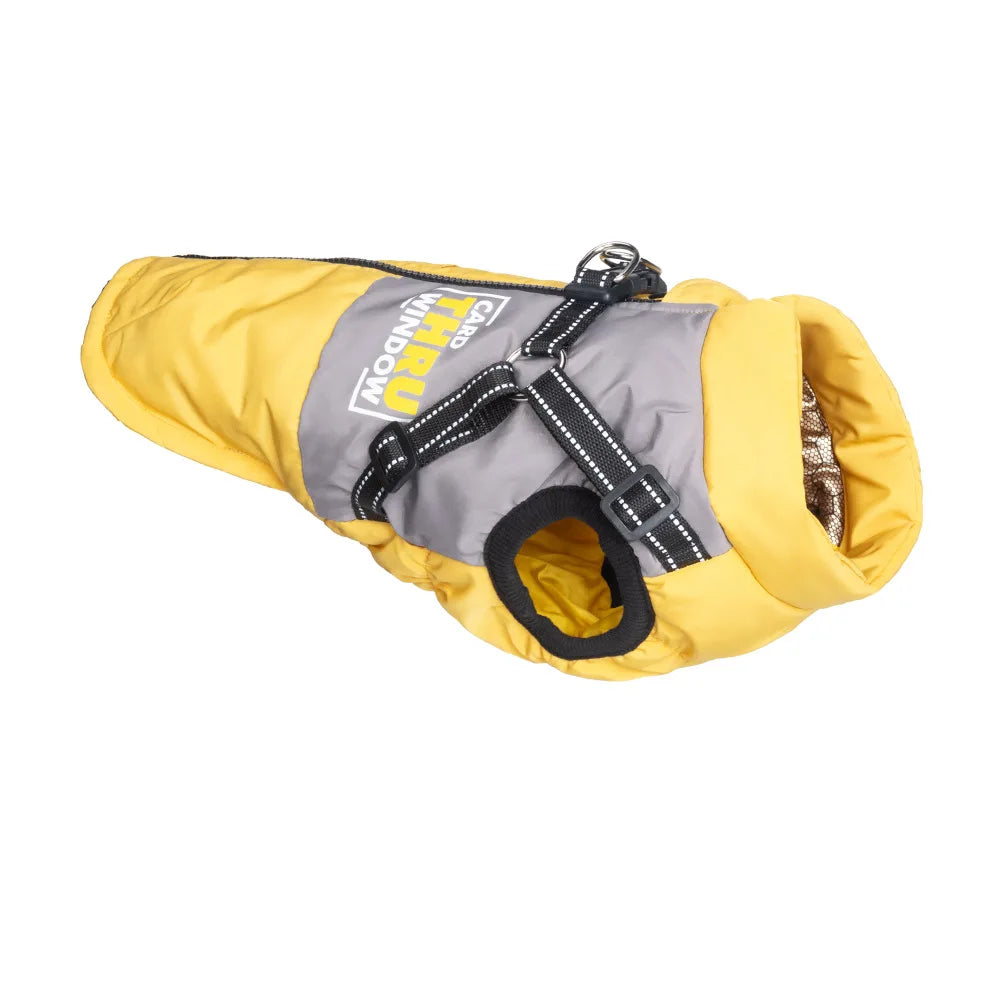 Warm Reflective Waterproof Dog Coat – RainPlus™
