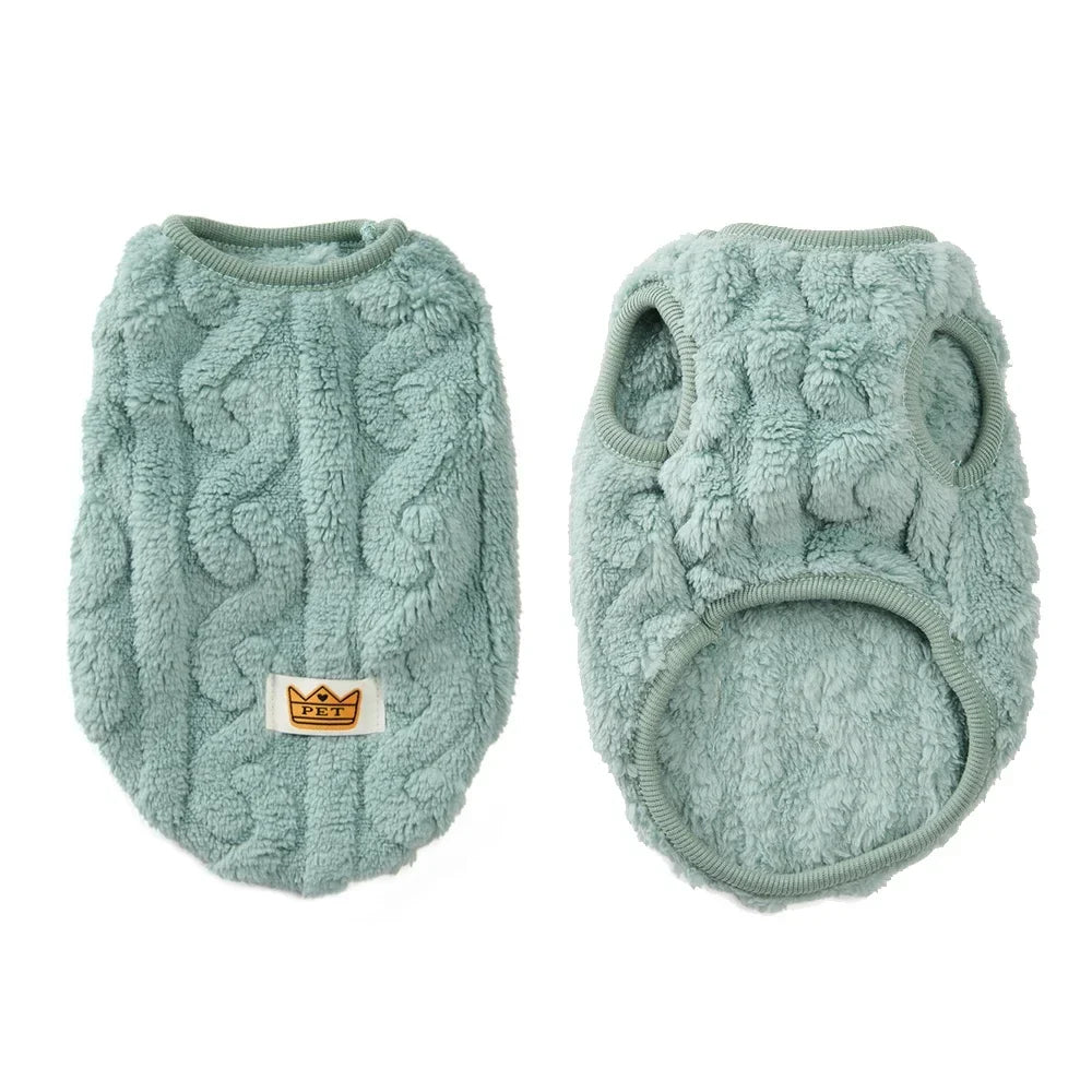 Soft Fleece Pet Sweater for Cats – SnugTouch™