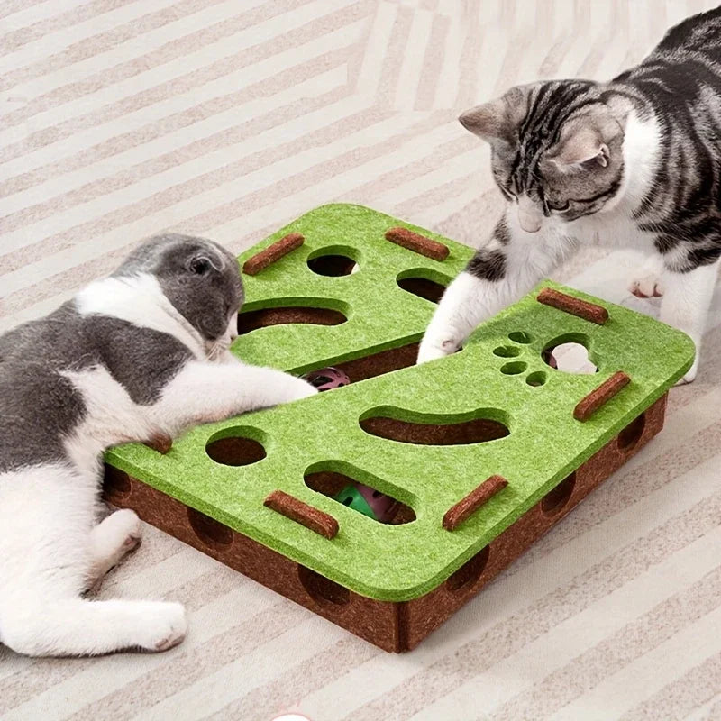 Interactive Cat Puzzle Toy – FetchPro™