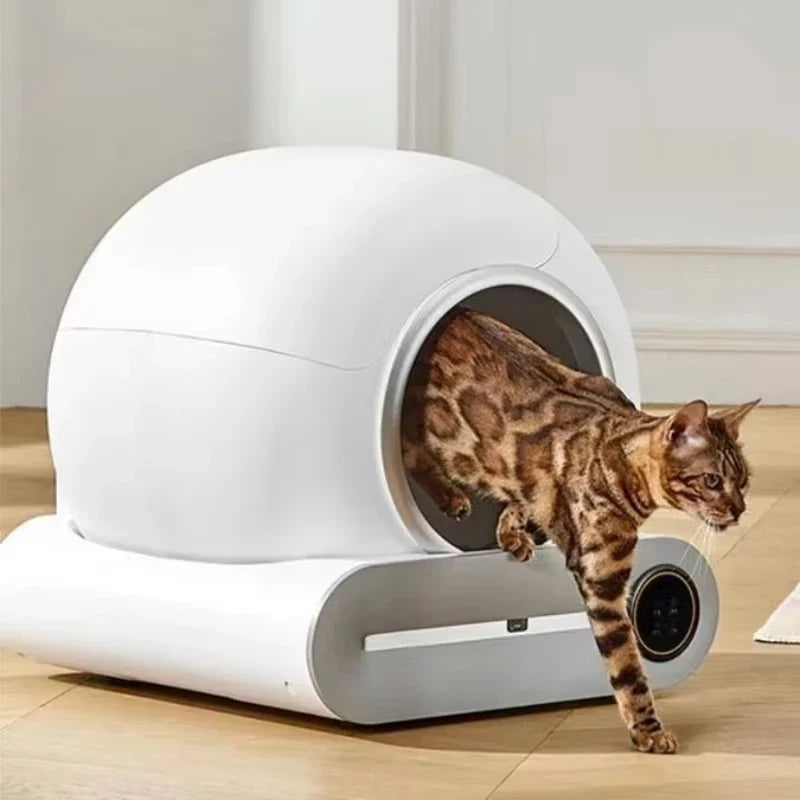 Automatic Self-Cleaning Cat Litter Box with App – PurrWise™