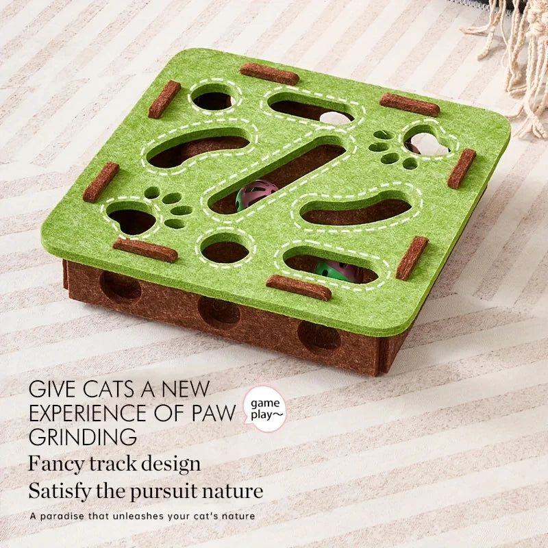Interactive Cat Puzzle Toy – FetchPro™