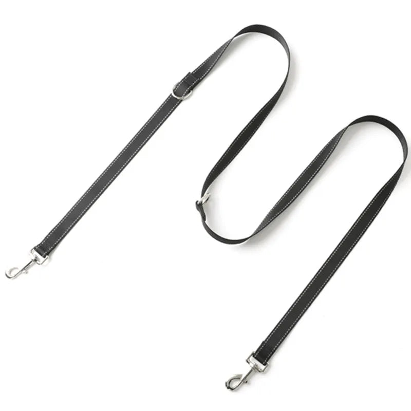 Hands-Free Reflective Dog Leash – LeadSense™
