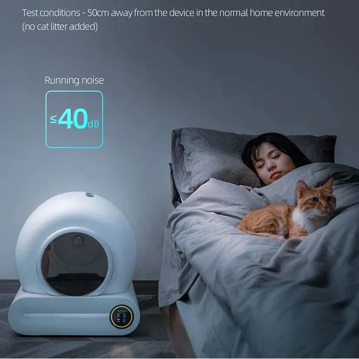 Automatic Self-Cleaning Cat Litter Box with App – PurrWise™
