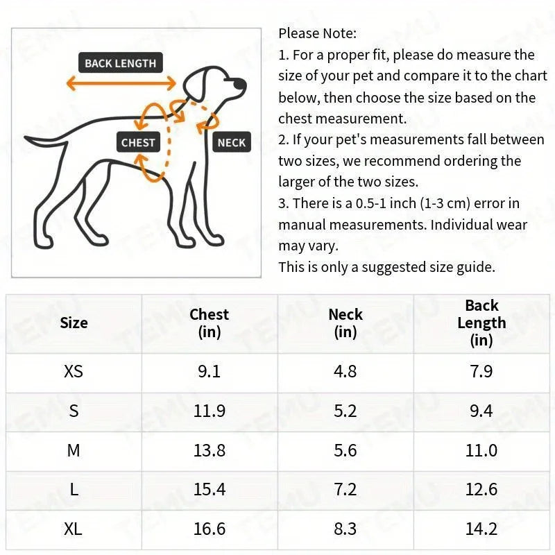 Warm Fleece Cat Coat – WeatherWorks™