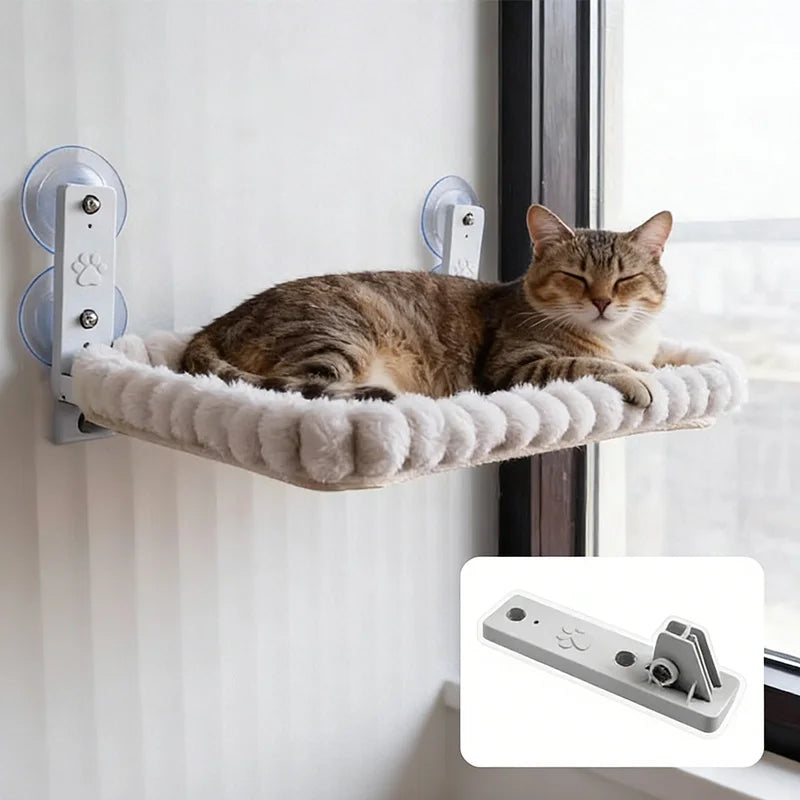 Tailented NestPure™ – Pet Window Hammock for Cats