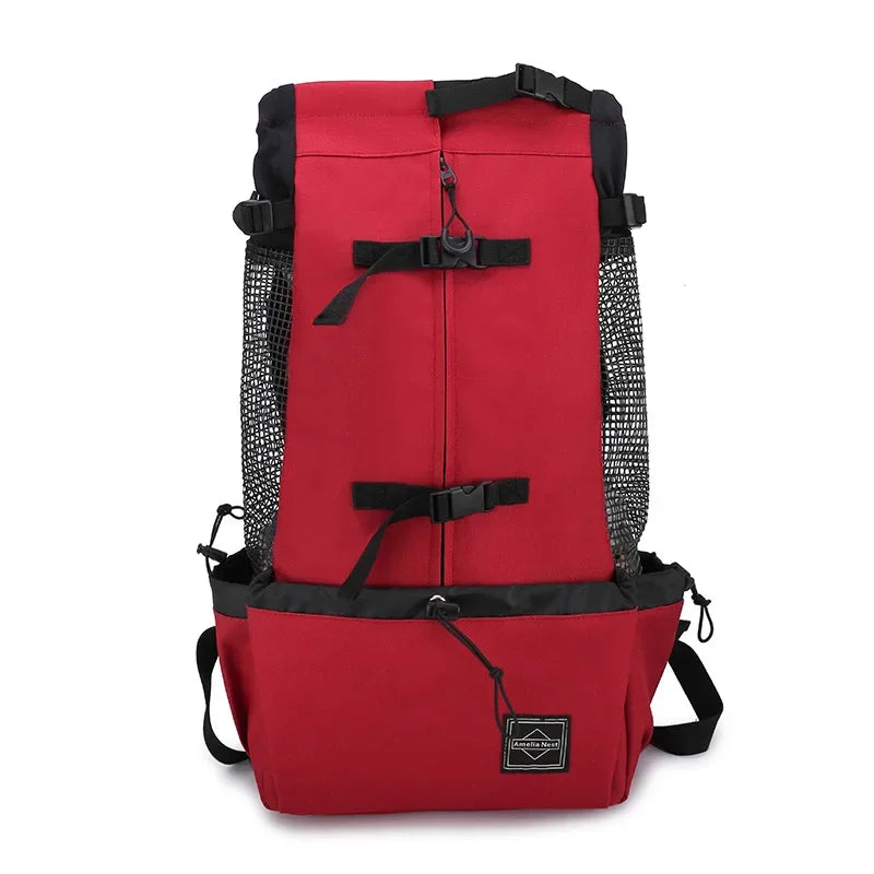 Breathable Pet Carrier Backpack for Dogs & Cats – TravelPure™