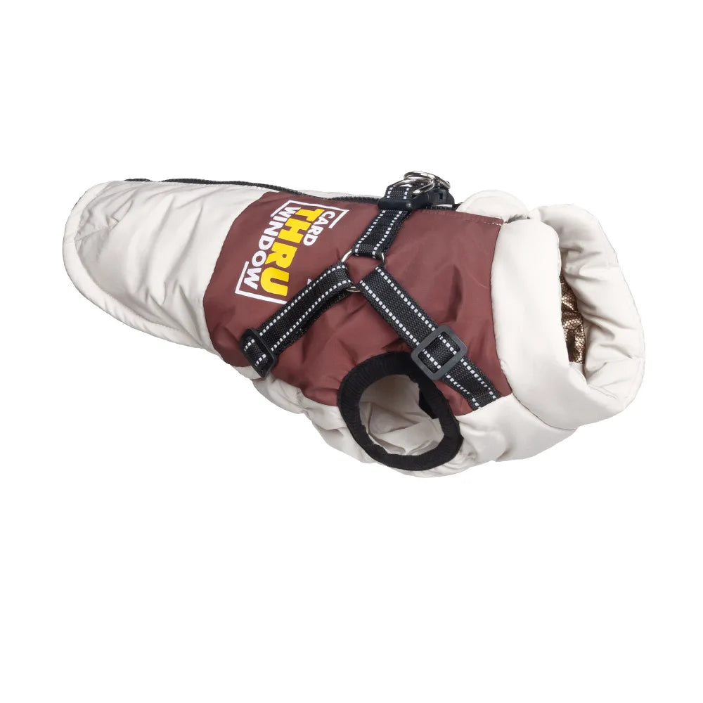 Warm Reflective Waterproof Dog Coat – RainPlus™