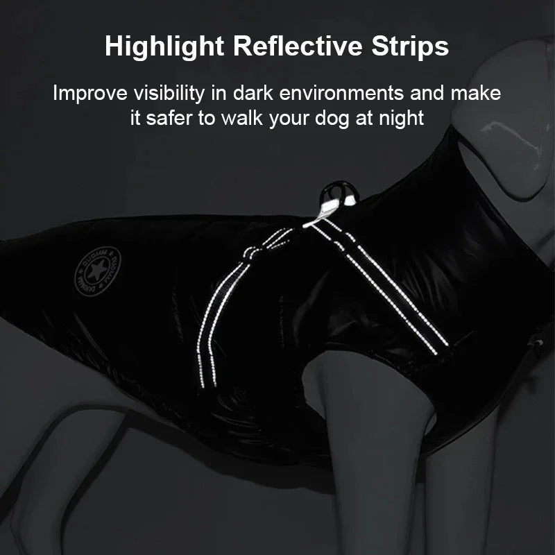 Warm Dog Coat with Integrated Harness – PawMate™